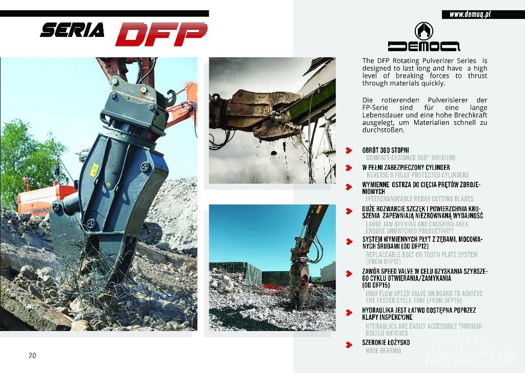  DEMOQ DFP24 Pulveriser (Demolition Crusher ) 