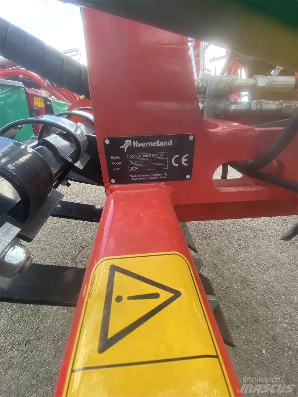 Kverneland Tiger 800 Power harrows and rototillers