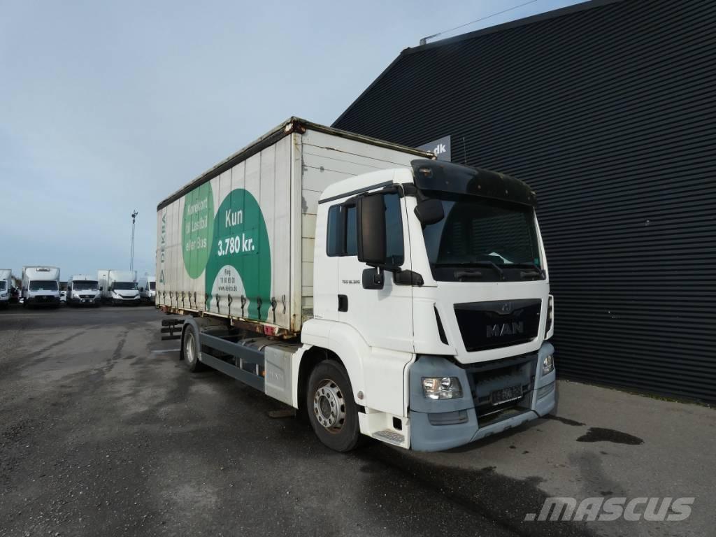 MAN TGS 18.320 Curtainsider trucks