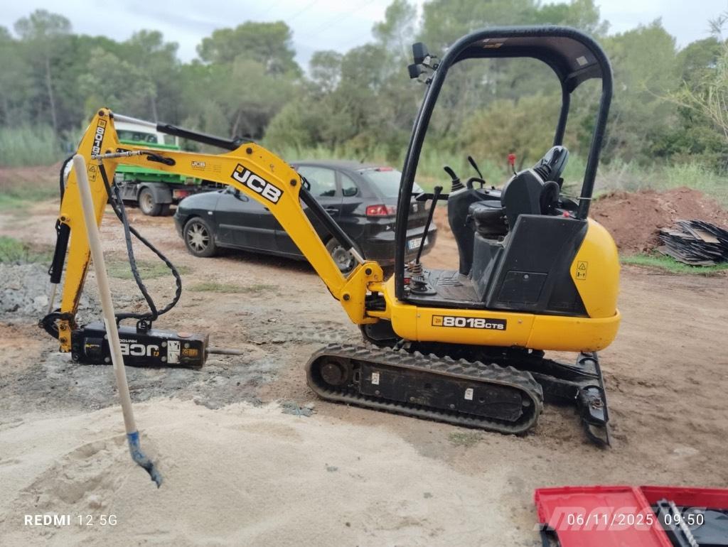 JCB 8018 Mini excavators < 7t (Mini diggers)