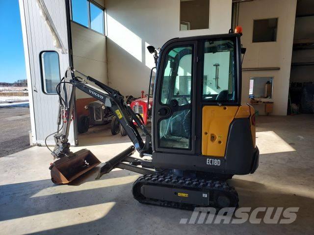 Volvo EC 18 Mini excavators < 7t (Mini diggers)