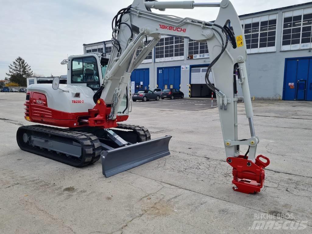 Takeuchi TB 290 CV Midi excavators  7t - 12t