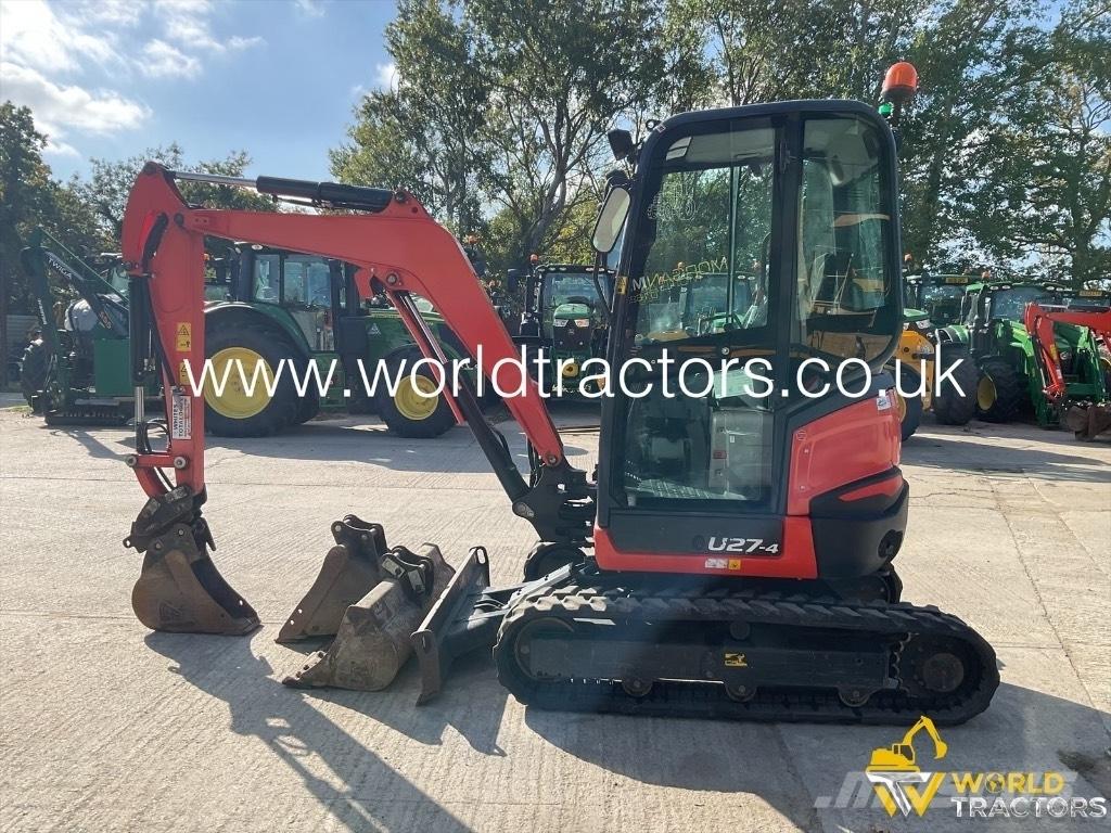 Kubota U 27-4 Mini excavators < 7t (Mini diggers)