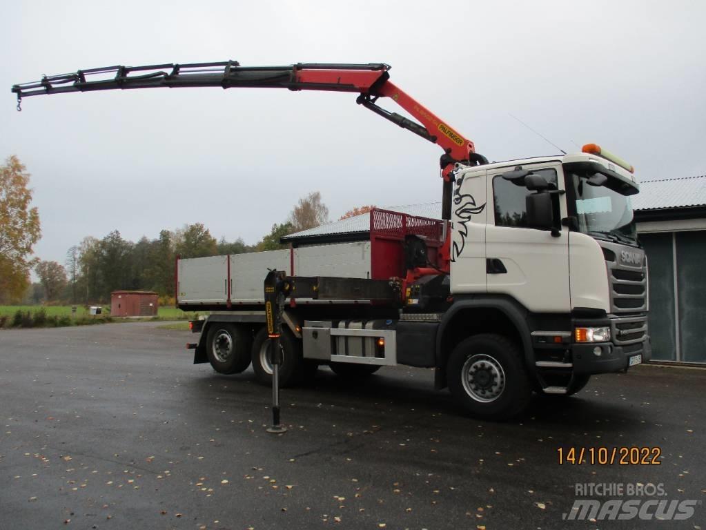 Scania G490cb6x4*4 Crane trucks