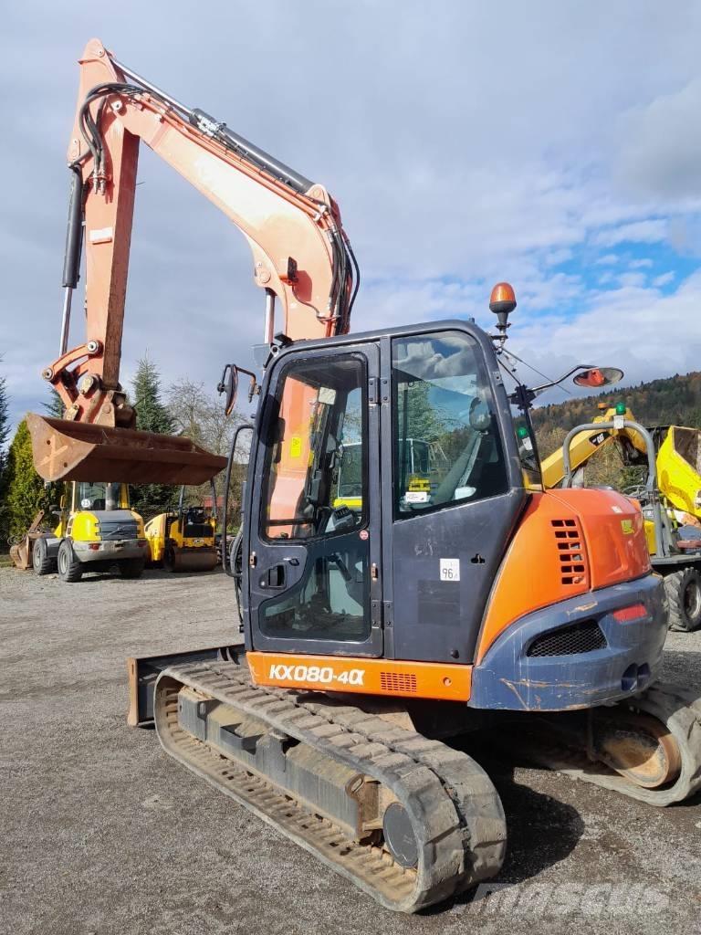 Kubota KX080 Midi excavators  7t - 12t