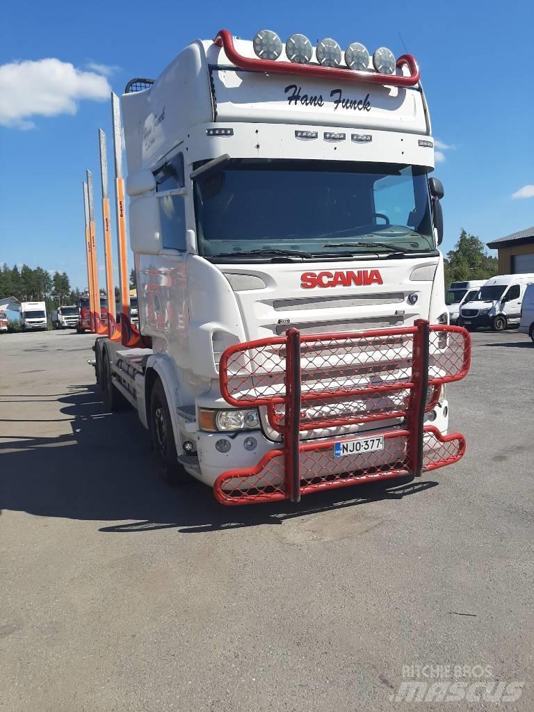 Scania R 560 Timber trucks