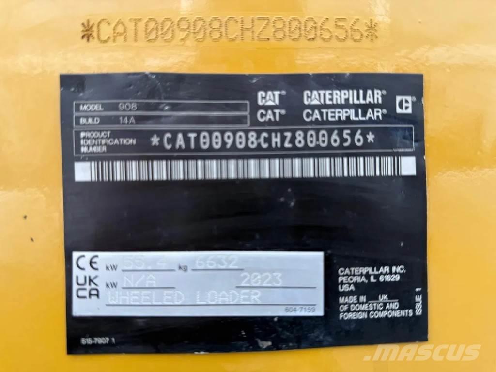 CAT 908 | A/C | EPA Wheel loaders
