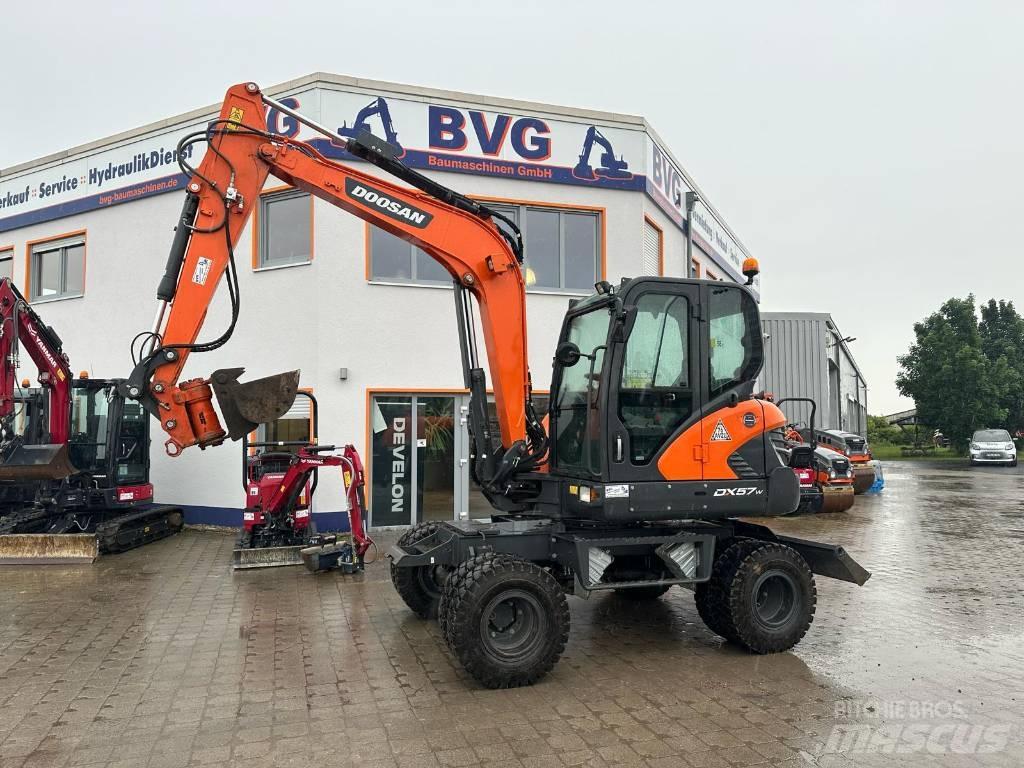Doosan DX 57 W-5 Wheeled excavators