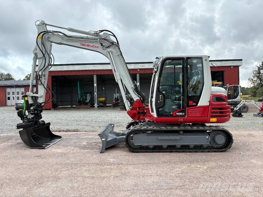 Takeuchi TB290-2 Midi excavators  7t - 12t