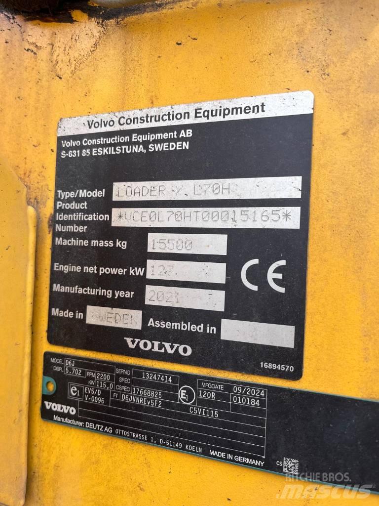 Volvo L 70 H Wheel loaders