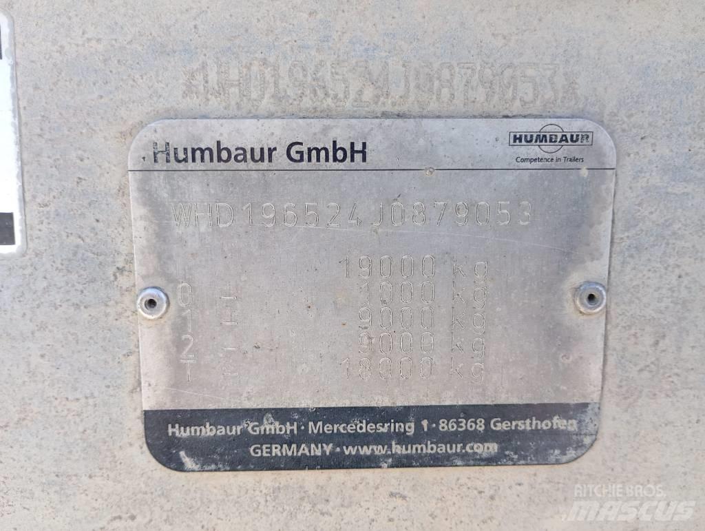 Humbaur WHD 196524 Box body trailers