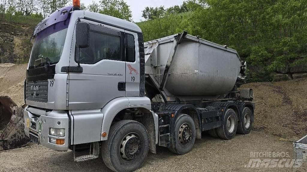 MAN TGA 35.430 8x4 Tipper trucks