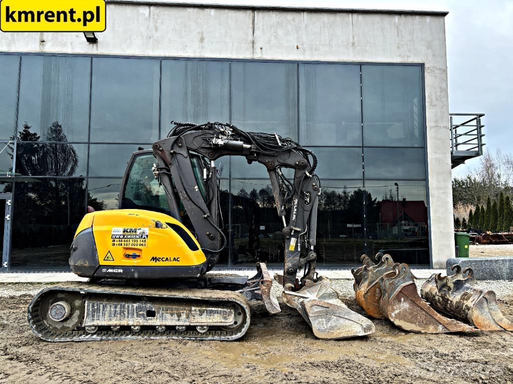 Mecalac 8 M CR Midi excavators  7t - 12t