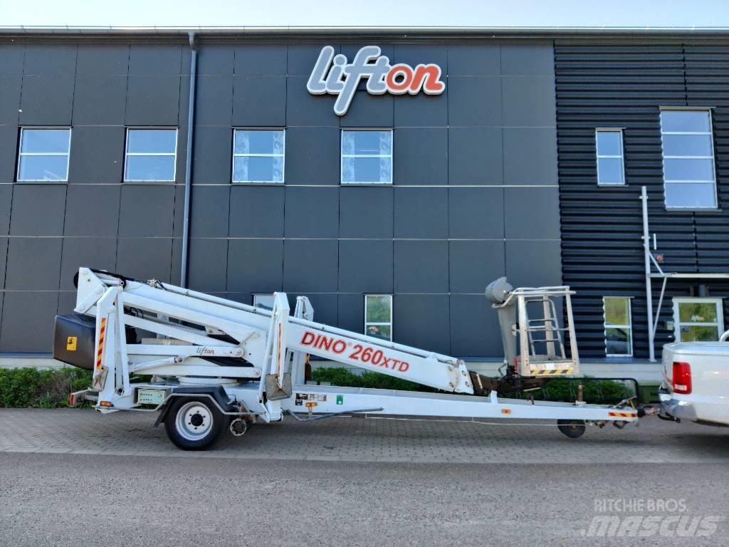 Dino 260 XTD Skylift Trailer mounted aerial platforms