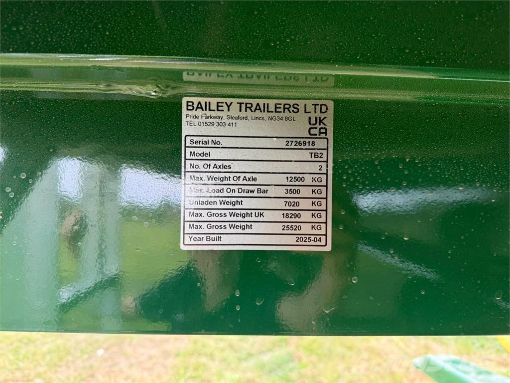 Bailey TB18 General purpose trailers