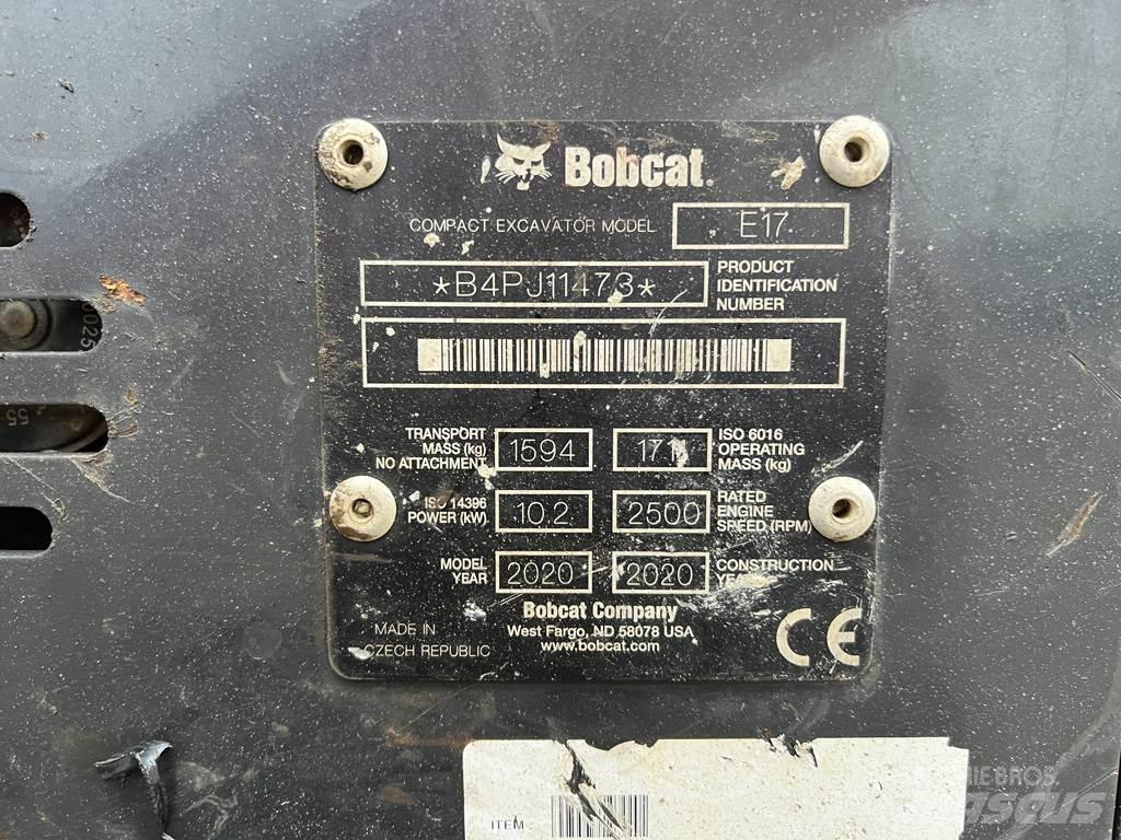 Bobcat E17 Mini excavators < 7t (Mini diggers)