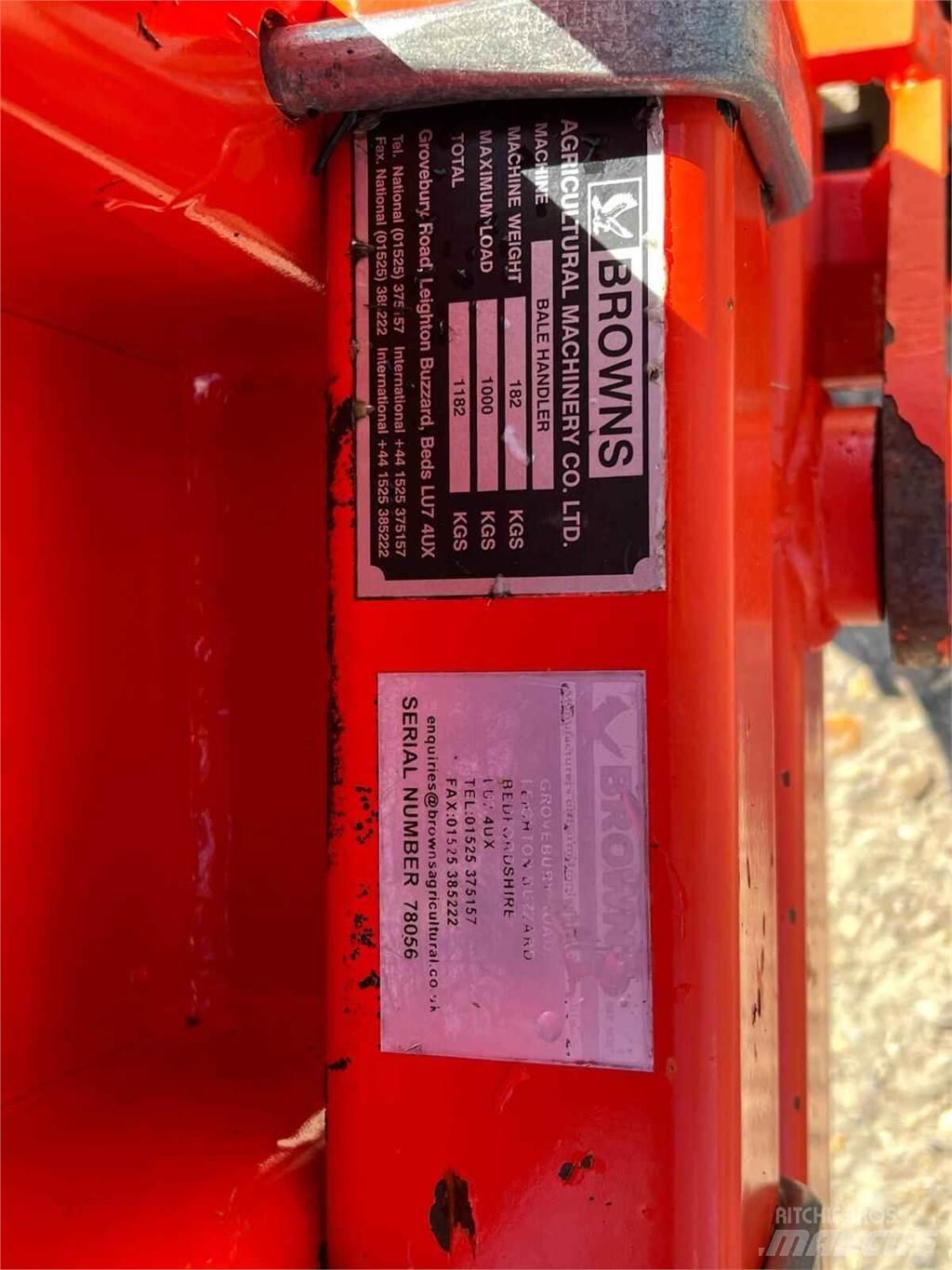 Browns GRAB Telehandlers for agriculture