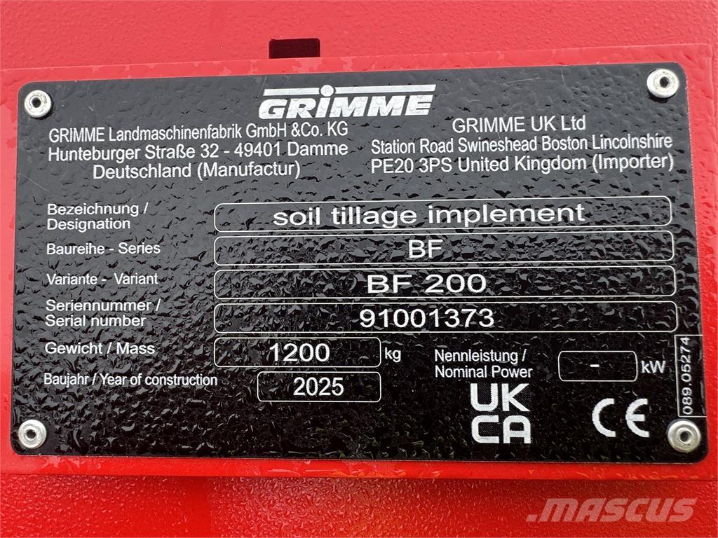 Grimme BFL200 Agriculture - Others