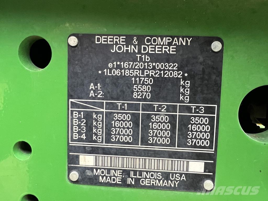 John Deere 6R185 Tractors