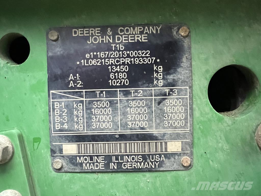 John Deere 6R215 Tractors