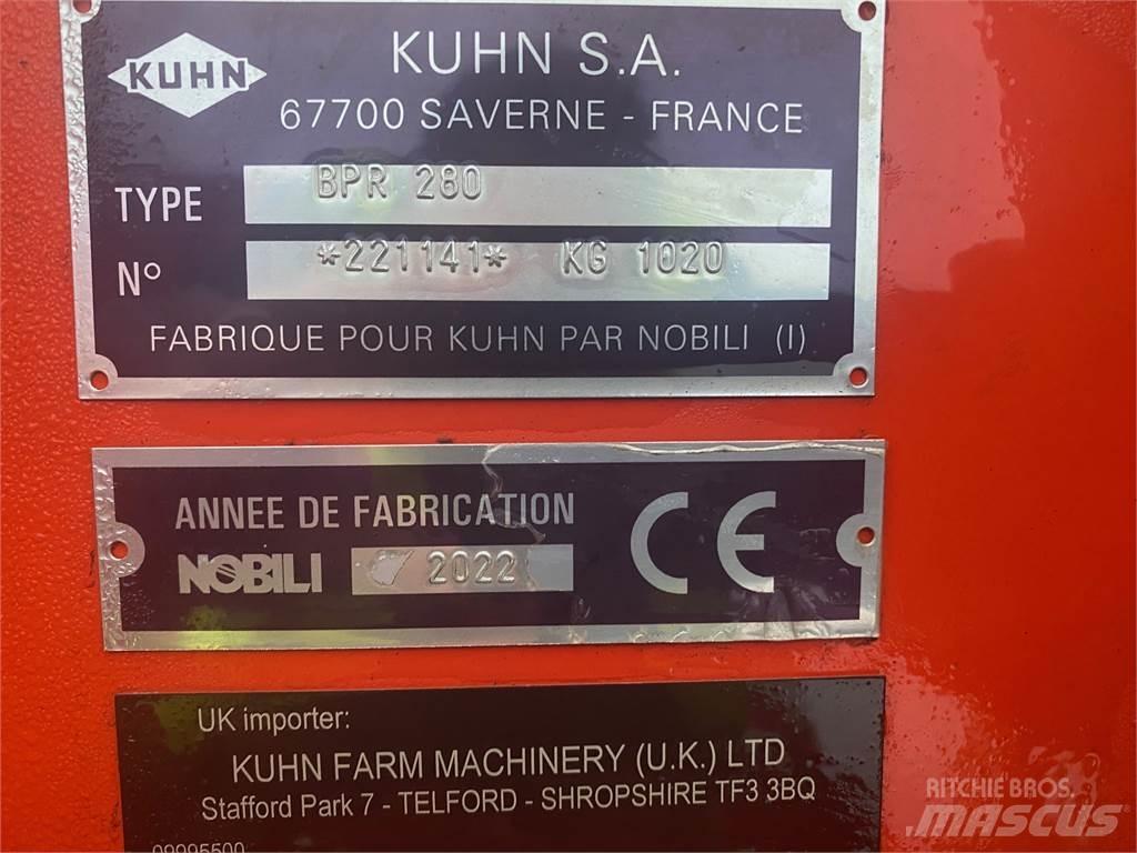 Kuhn BPR280 RH Pasture mowers and toppers