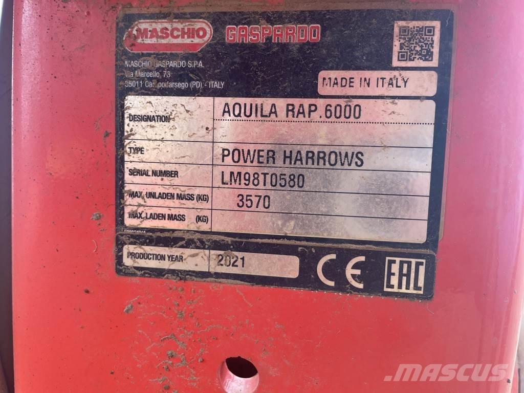 Maschio AQUILA 6M Power harrows and rototillers