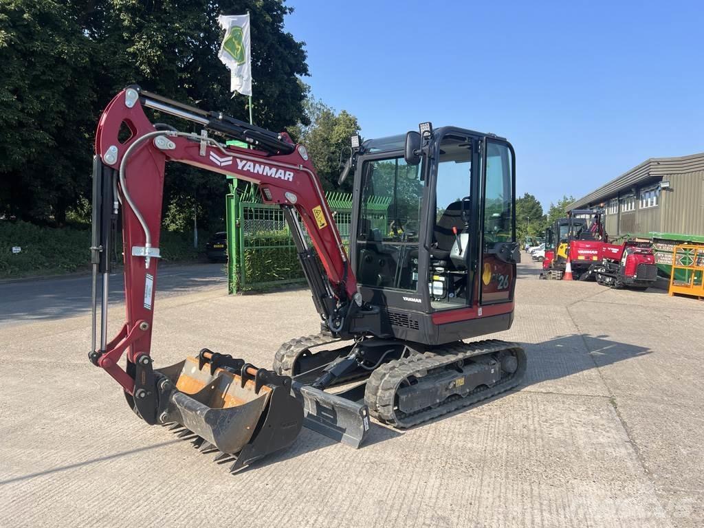 Yanmar SV26 Midi excavators  7t - 12t