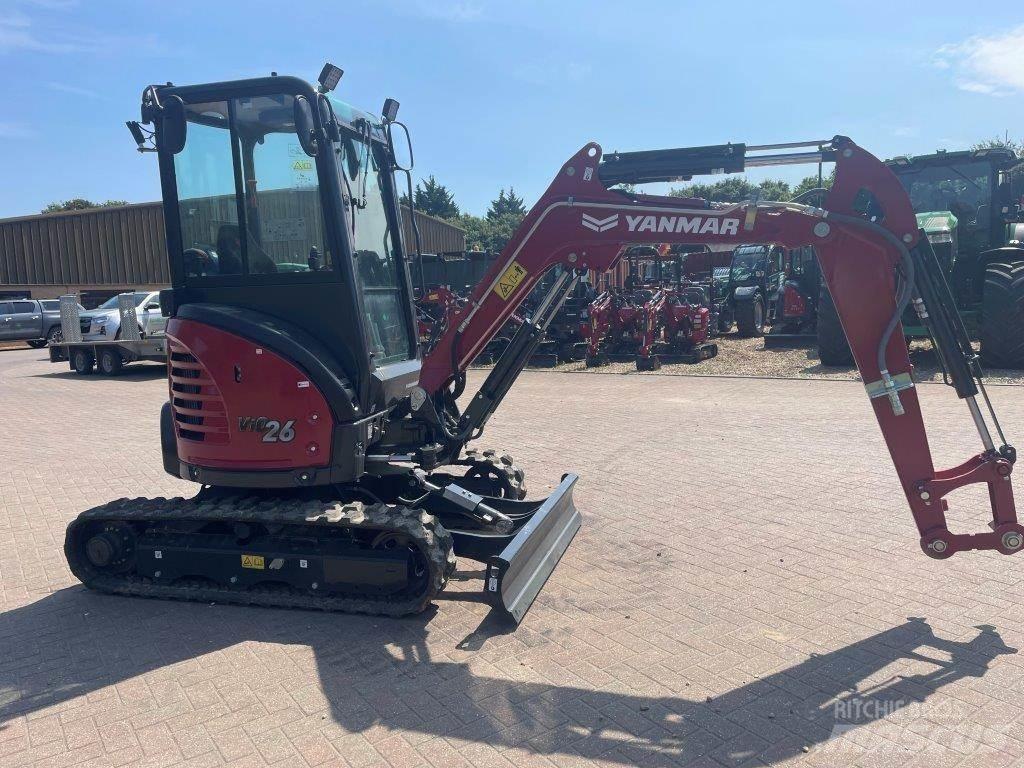 Yanmar VIO26-6 Midi excavators  7t - 12t