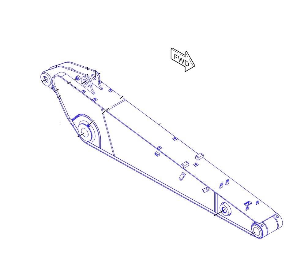 CAT M314F Booms and arms