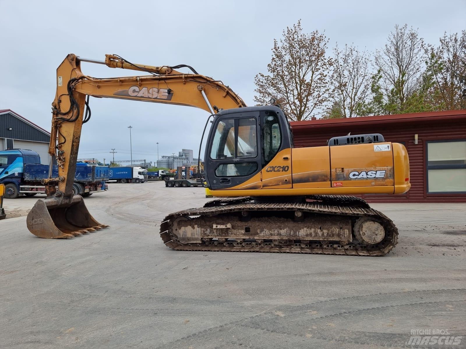 CASE CX 210 LC Crawler excavators