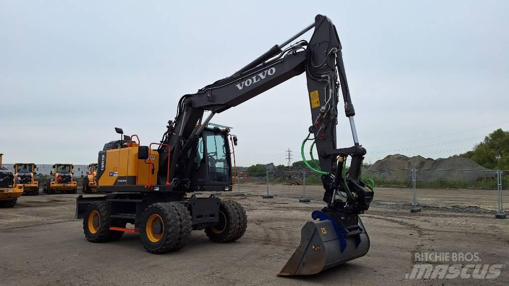 Volvo EWR 170 E Wheeled excavators