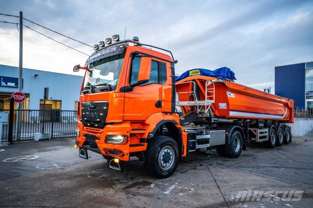 MOL 10 CLVN Tipper semi-trailers