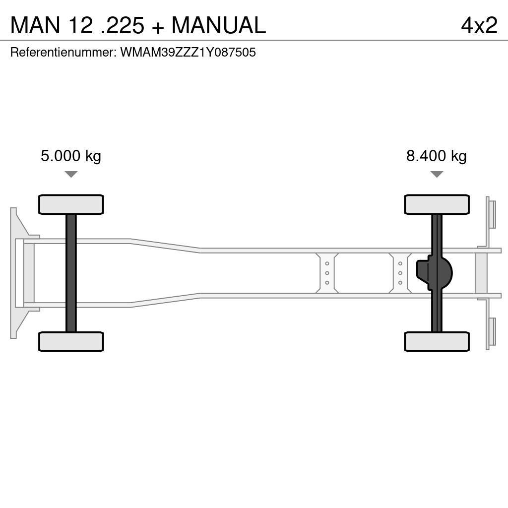 MAN 12 .225 + MANUAL Animal transport trucks