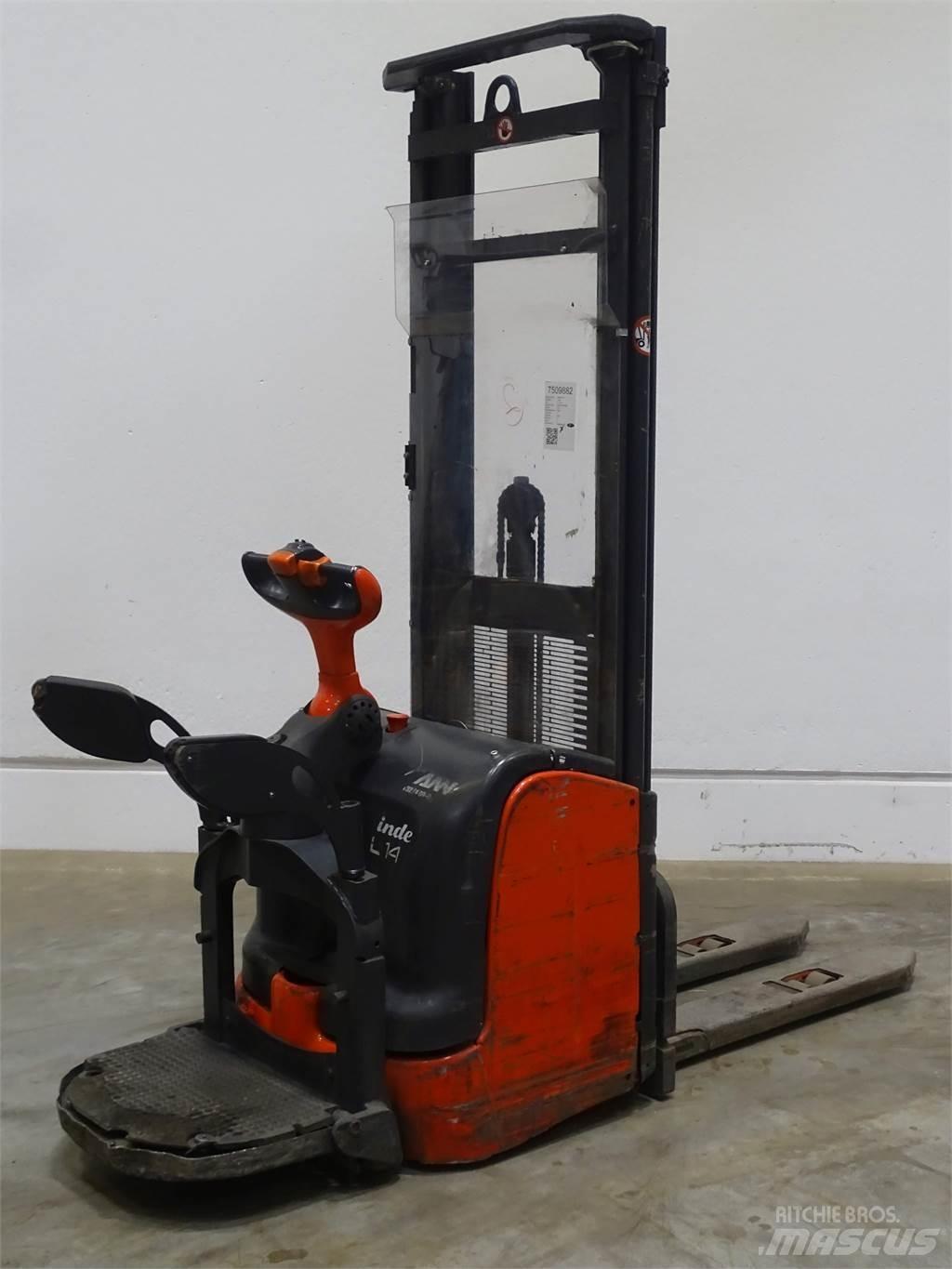 Linde L14AP Pedestrian stacker