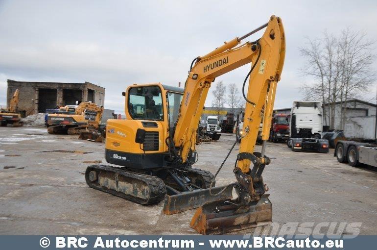 Hyundai R60CR-9A Crawler excavators