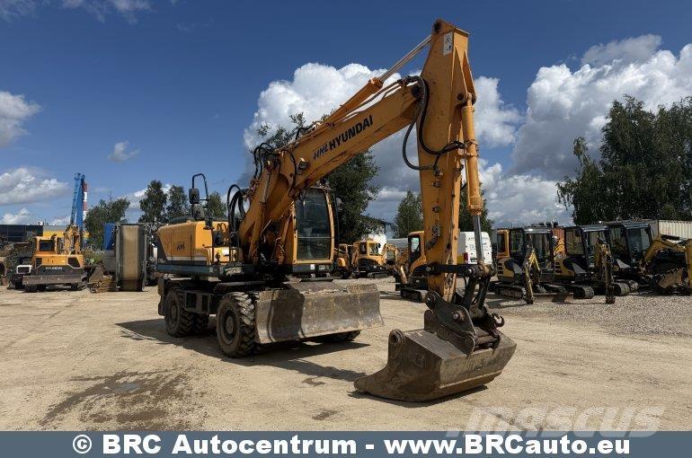 Hyundai Robex Wheeled excavators