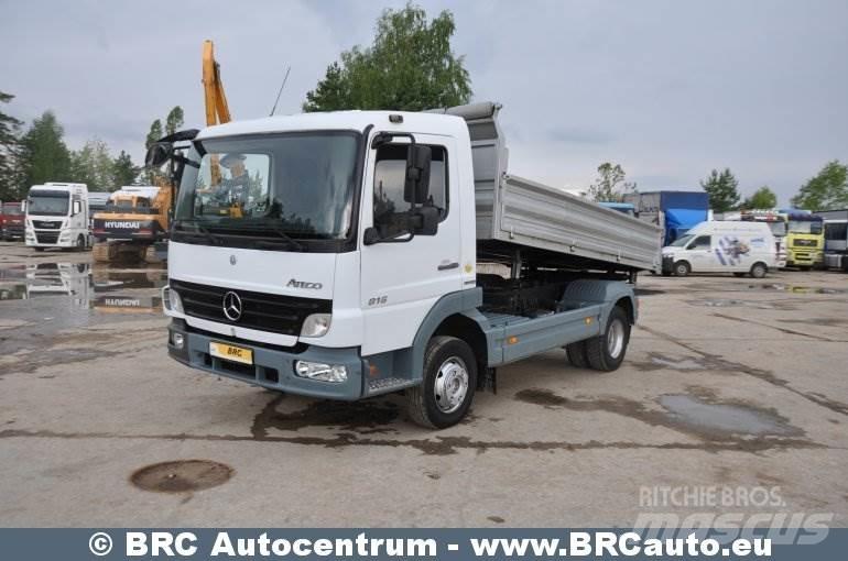 Mercedes-Benz 816 Tipper trucks