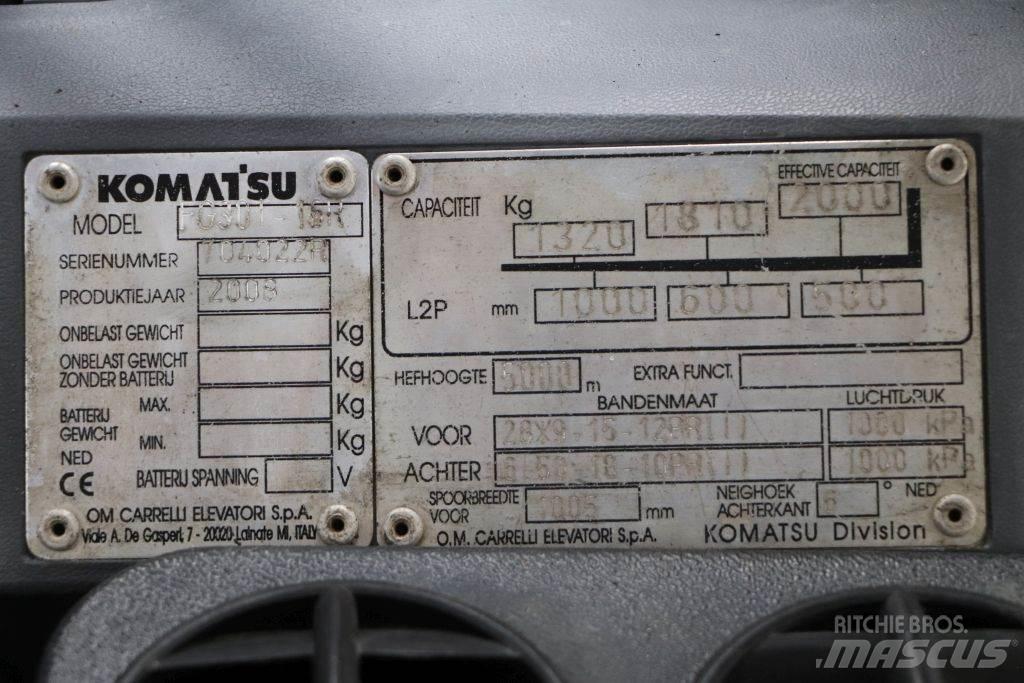 Komatsu FG30T-16R LPG trucks