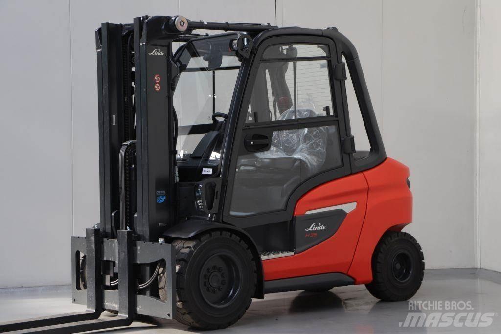 Linde H35D-01 Diesel trucks