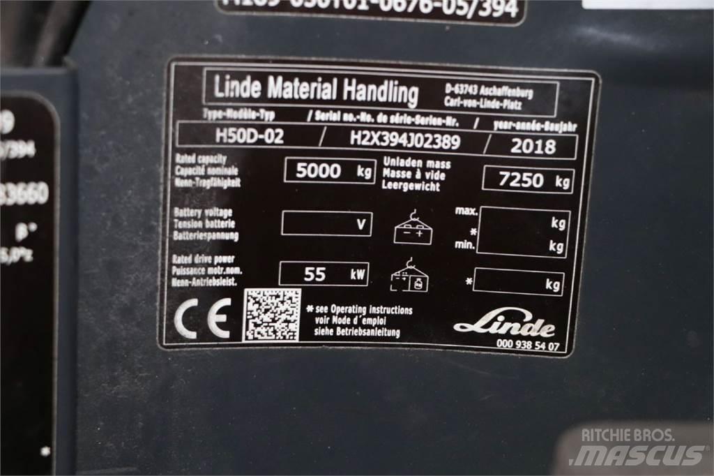 Linde H50D-02 Diesel trucks