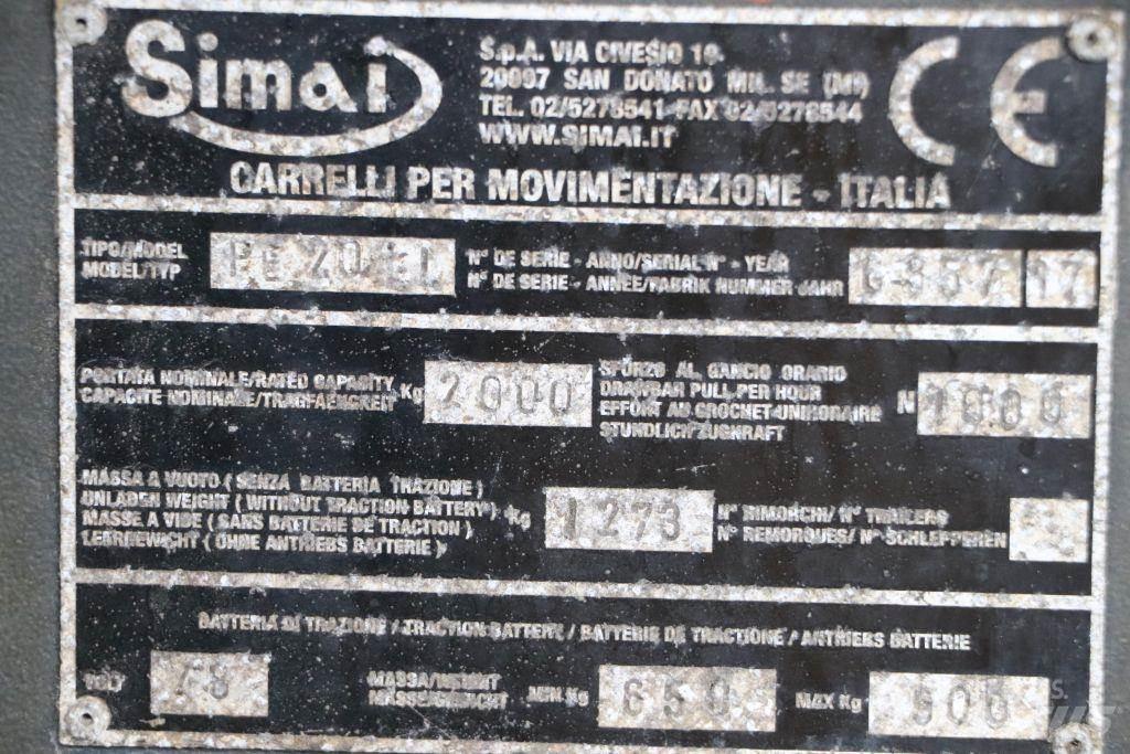 Simai PE20LL Towing trucks