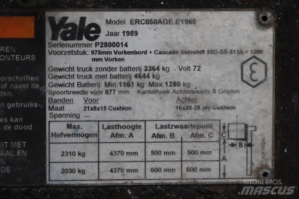 Yale ERC050AGE Electric forklift trucks