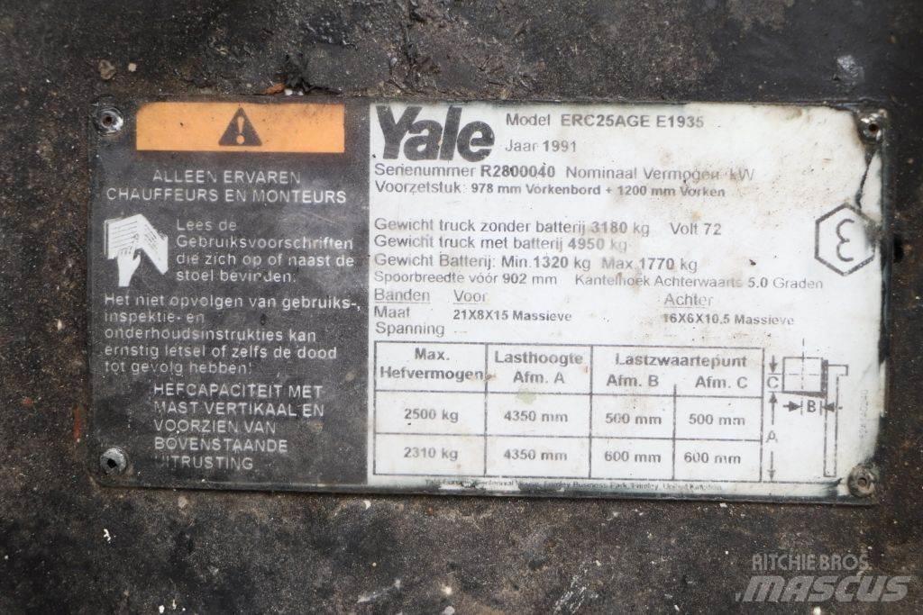 Yale ERC25AGE Electric forklift trucks