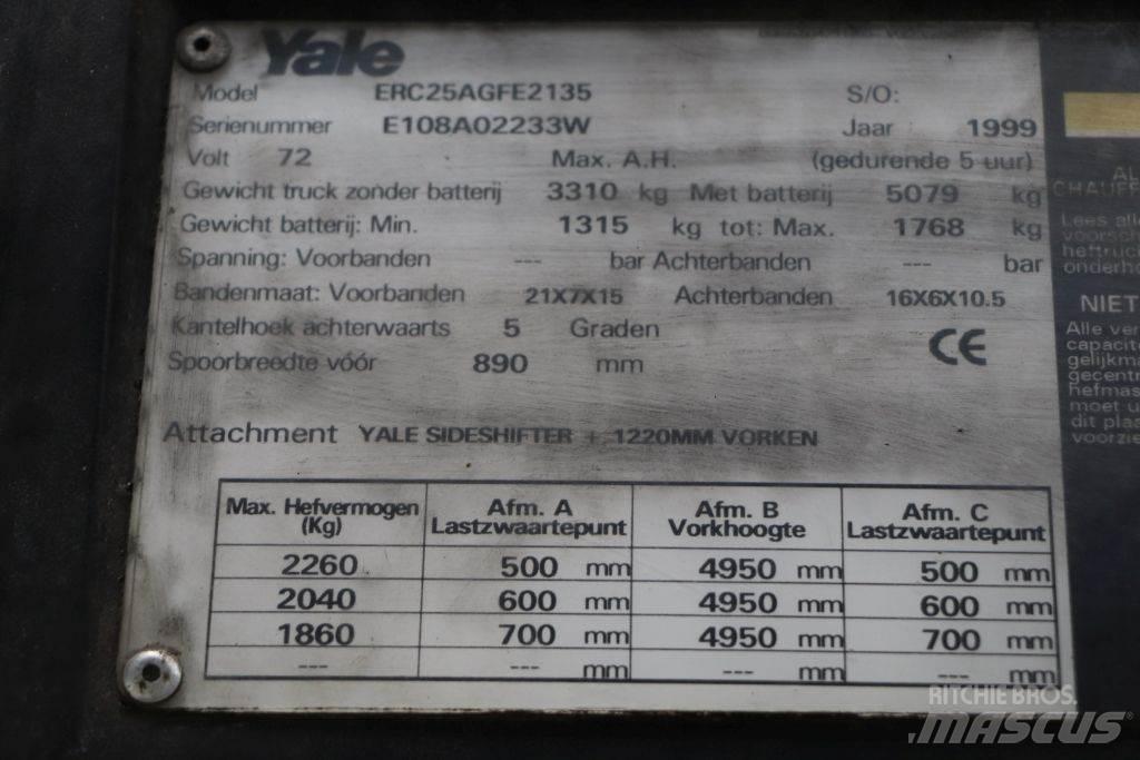 Yale ERC25AGF Electric forklift trucks