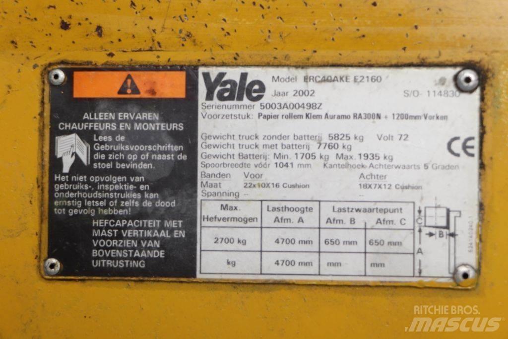 Yale ERC40AKE Electric forklift trucks