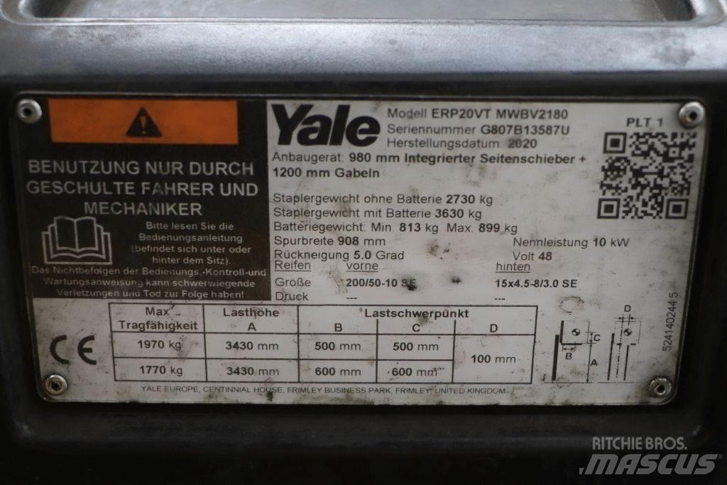 Yale ERP20VT Electric forklift trucks