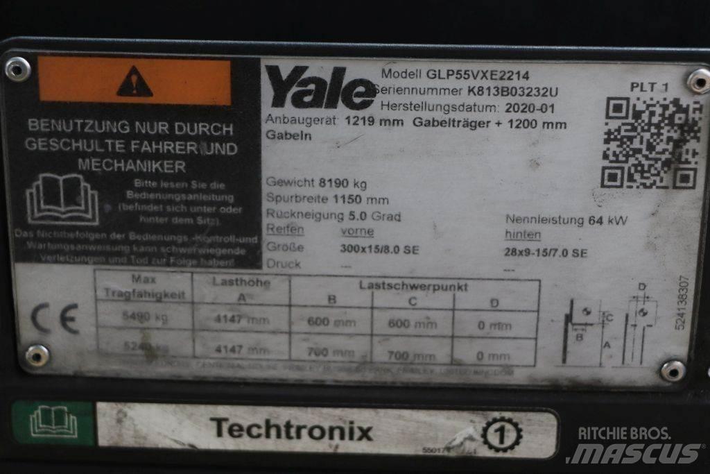 Yale GLP55VX LPG trucks