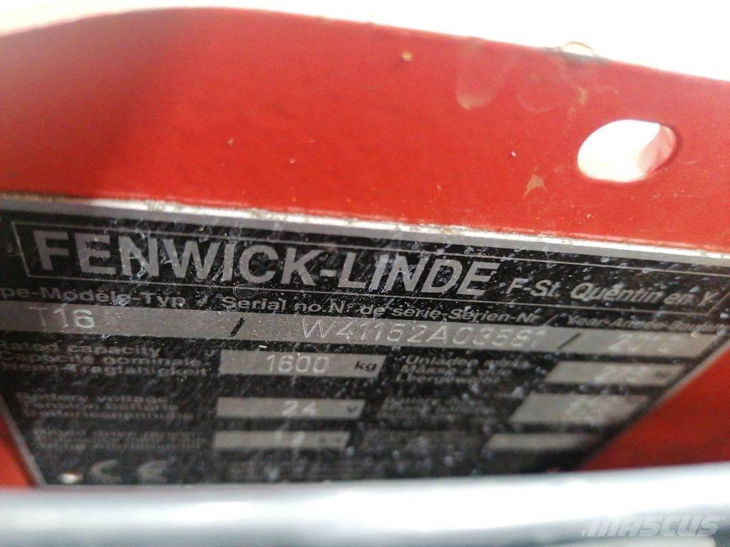 Linde T16 Low lifter