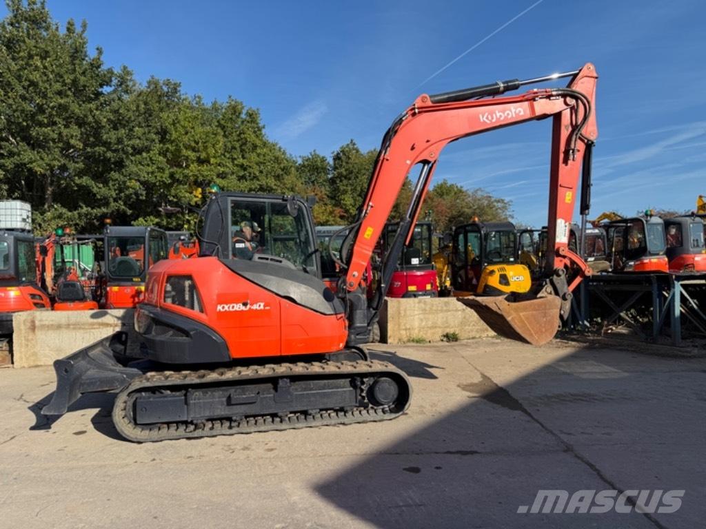 Kubota KX 080-4a2 Midi excavators  7t - 12t