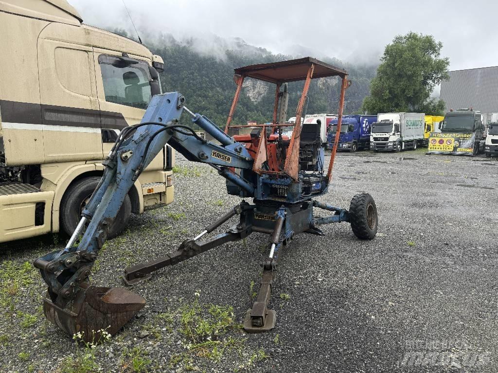 Kaiser Kama x3 Wheeled excavators